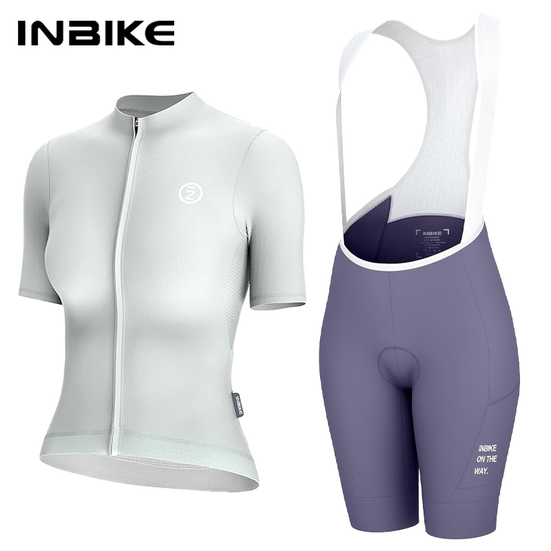 INBIKE Damen-Radtrikot-Set, Re – Cycling Bib Shorts Bewertung und Preis