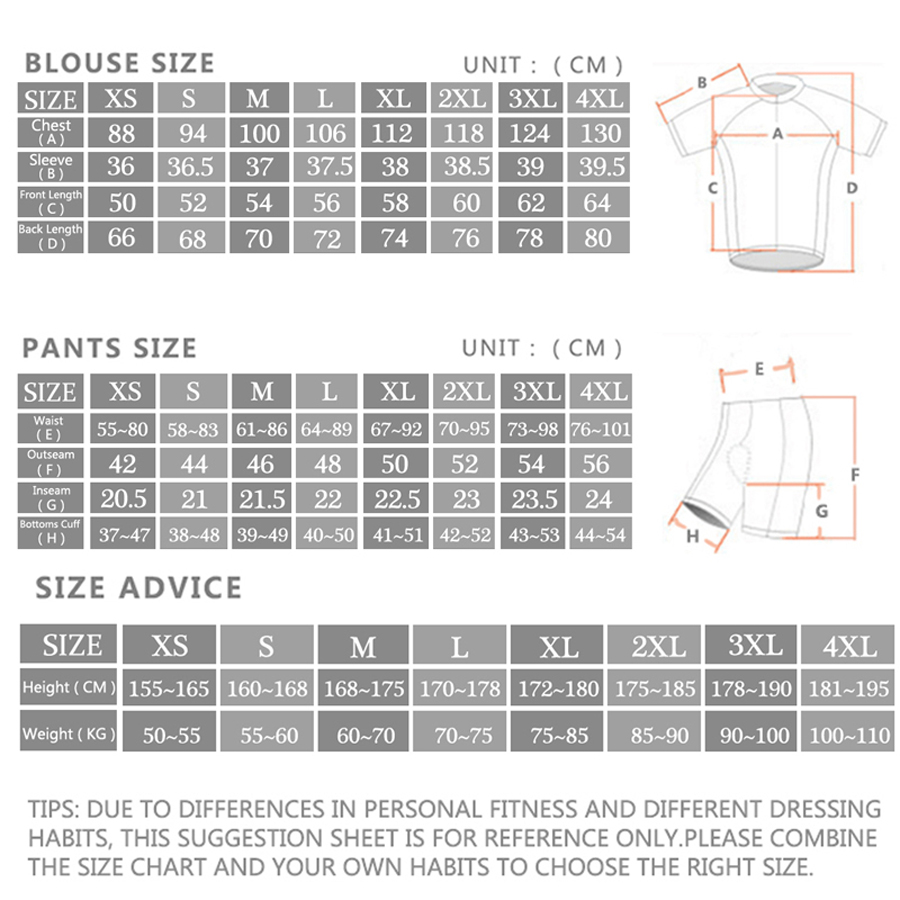 Malojaing Fahrradtrikot-Set, L – Cycling Gear Brands Bewertung und Preis